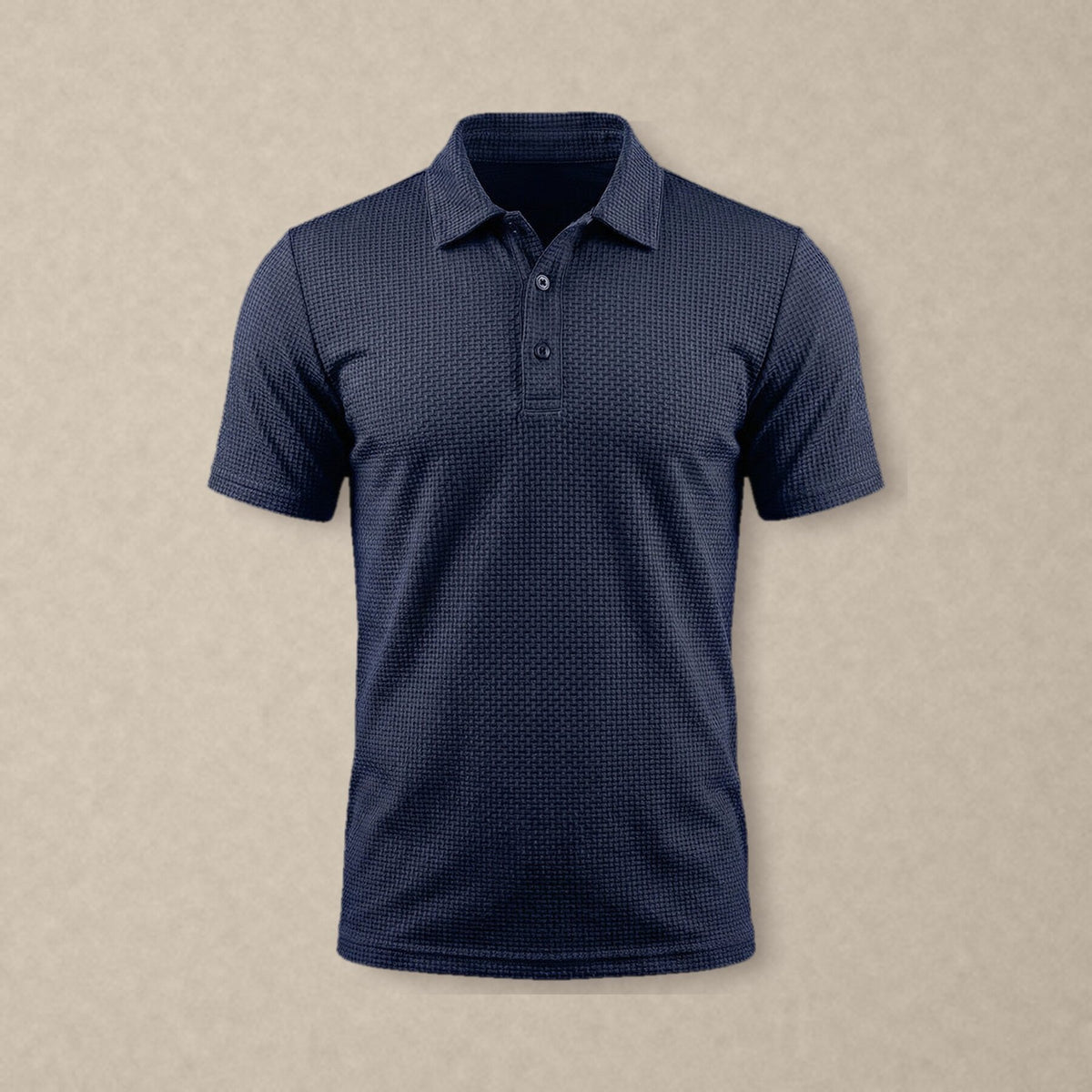 Pánské polo Capri v námořnické modři, čelní pohled